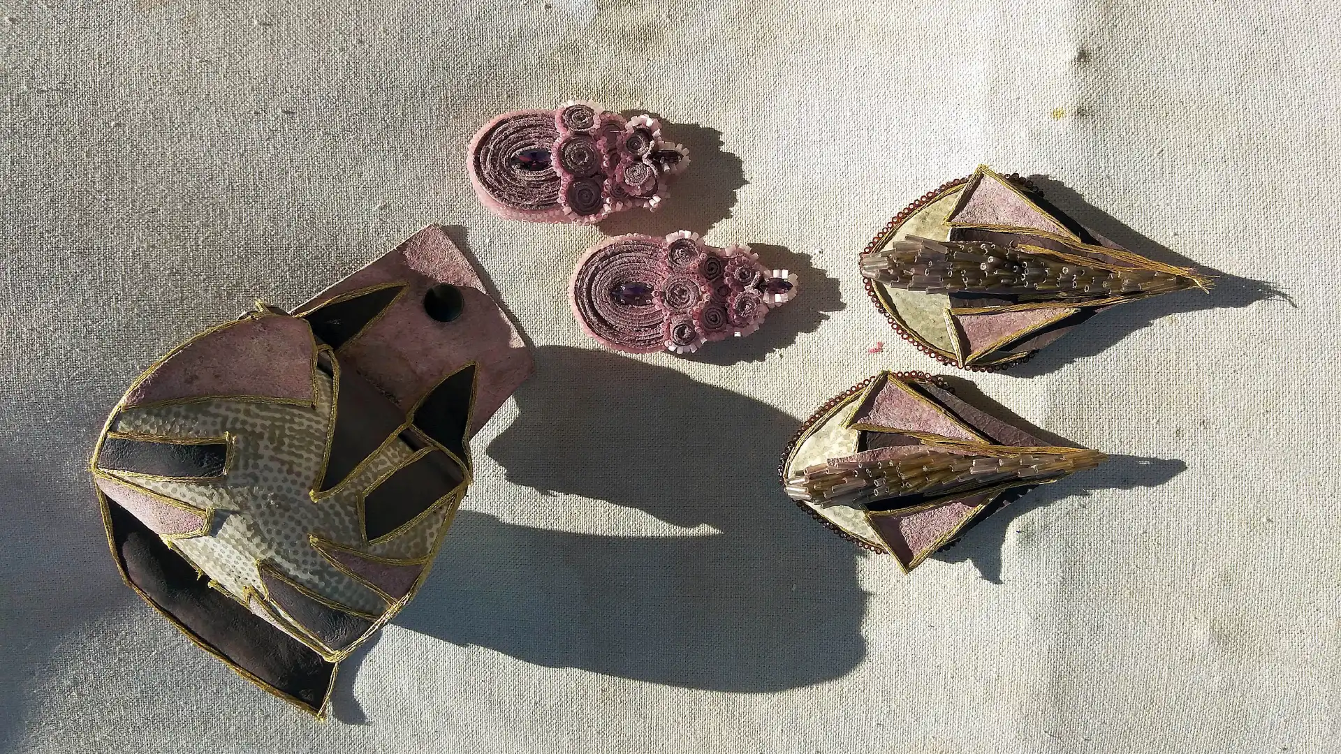 Bracelets and rings designed by Greek designers